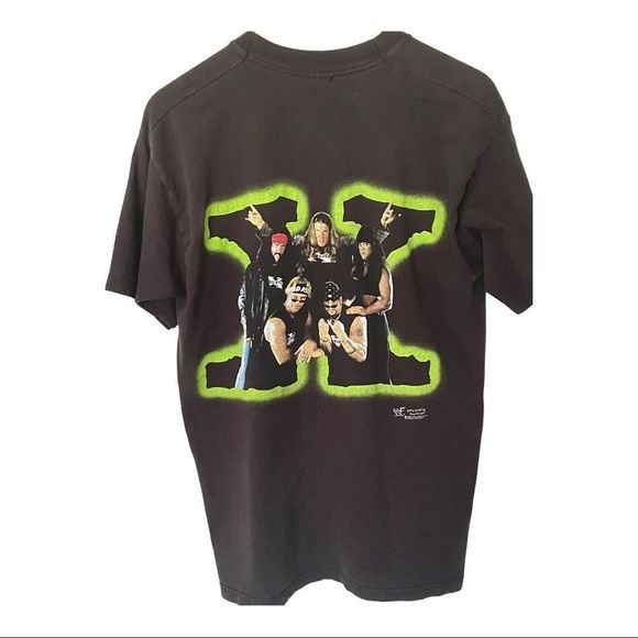 Other - Vintage 1998 WWF DX Black Shirt Size Undetermined